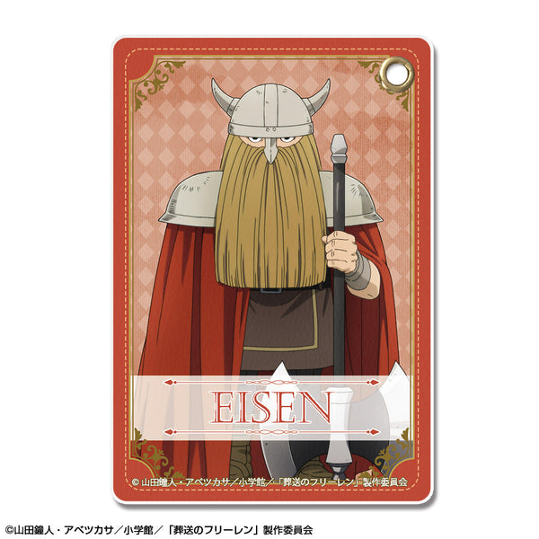 『葬送のフリーレン』レザーパスケース デザイン07(アイゼン)【202504再販】