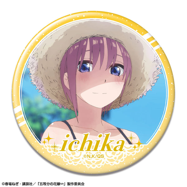 『五等分の花嫁∽』缶バッジ デザイン02(中野一花/B)【202410再販】