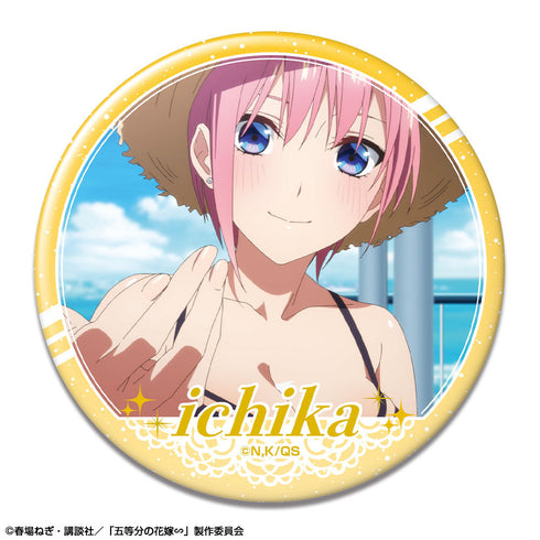 『五等分の花嫁∽』缶バッジ デザイン03(中野一花/C)【202410再販】