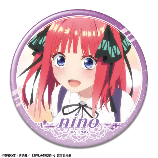 『五等分の花嫁∽』缶バッジ デザイン04(中野二乃/A)【202410再販】