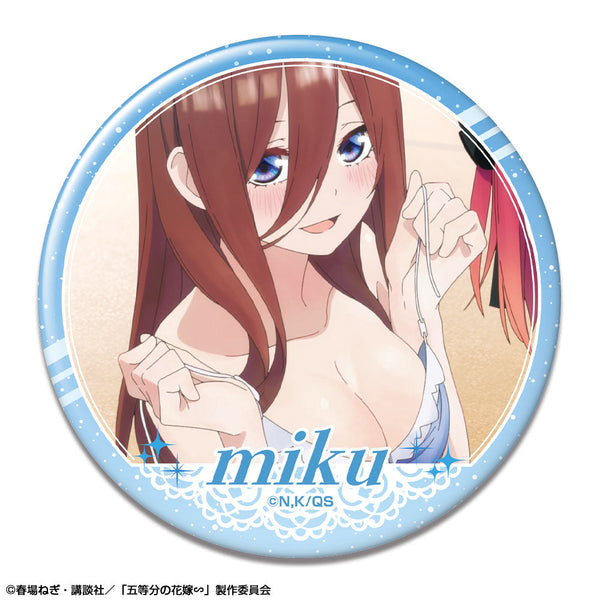 『五等分の花嫁∽』缶バッジ デザイン09(中野三玖/C)【202410再販】