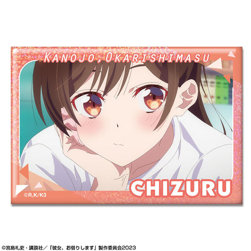 『彼女、お借りします』ホログラム缶バッジ Ver.2 デザイン01(水原千鶴/A)【202507再販】