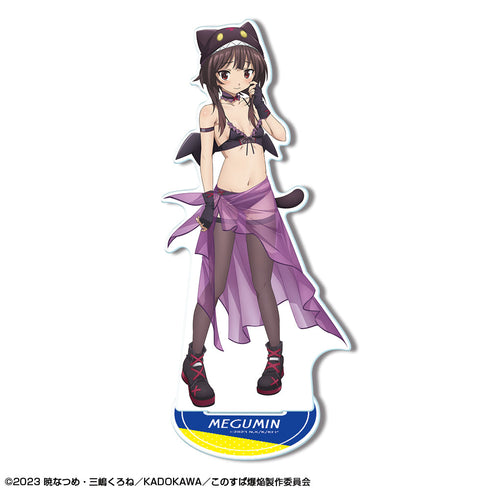 『この素晴らしい世界に爆焔を!』アクリルスタンド デザイン02(めぐみん/ちょむすけ風水着Ver./A)【描き下ろし】【202509再販】