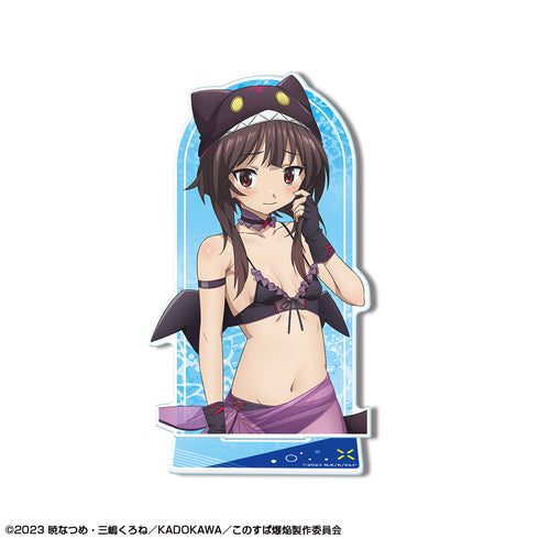 『この素晴らしい世界に爆焔を!』アクリルスタンド デザイン04(めぐみん/ちょむすけ風水着Ver./B)【描き下ろし】【202608再販】