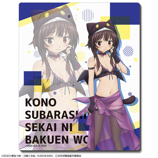 『この素晴らしい世界に爆焔を!』ラバーマウスパッド デザイン02(めぐみん/ちょむすけ風水着Ver.)【描き下ろし】【202608再販】