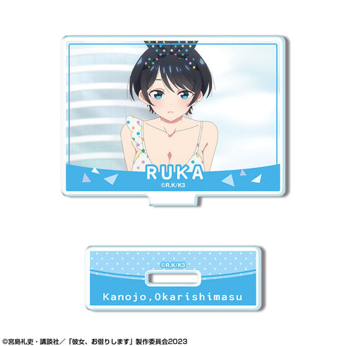 『彼女、お借りします』ミニアクリルスタンド Ver.2 デザイン07(更科瑠夏/A)【202507再販】