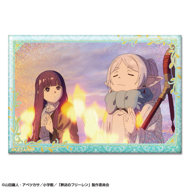 『葬送のフリーレン』ホログラム缶バッジ デザイン25(フリーレン&フェルン/B)【202602再販】