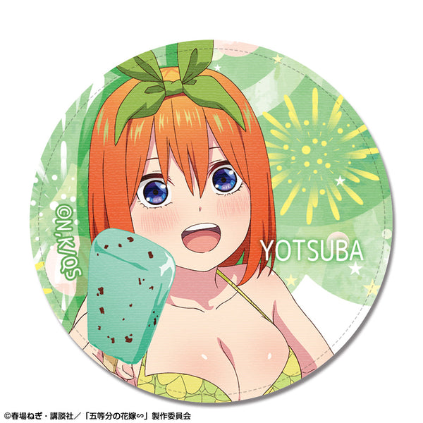 『五等分の花嫁∽』レザーバッジ デザイン09(中野四葉/水着ver.)【描き下ろし】【202410再販】