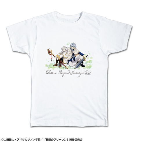 『葬送のフリーレン』Tシャツ Lサイズ デザイン01(フリーレン&ヒンメル)【202608再販】