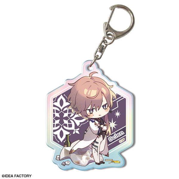 『終遠のヴィルシュ -EpiC:lycoris-』オーロラアクリルキーホルダー デザイン05(シアン・ブロフィワーズ)【202501再販】