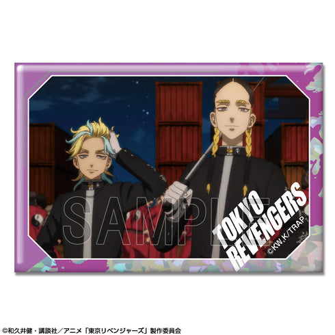 『東京リベンジャーズ』ホログラム缶バッジ Ver.4 デザイン35(灰谷蘭&灰谷竜胆)【202501再販】