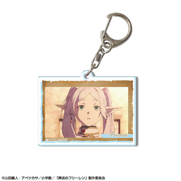 『葬送のフリーレン』アクリルキーホルダー デザイン06(フリーレン/F)【202510再販】