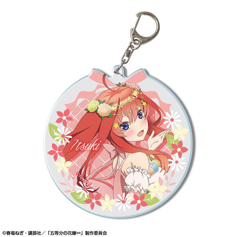 《五等分的新娘∽》大号亚克力钥匙扣 设计05(中野五月/花之精灵版)【全新绘制】【202603再版】