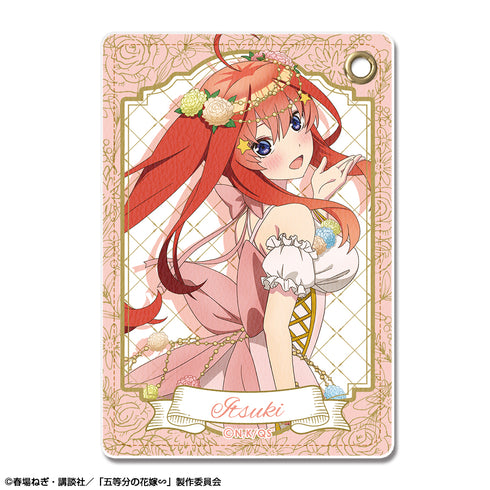 『五等分の花嫁∽』レザーパスケース デザイン05(中野五月/花の妖精ver.)【描き下ろし】【202603再販】