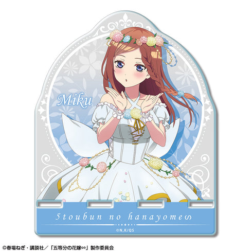 『五等分の花嫁∽』アクリルスマホスタンド デザイン03(中野三玖/花の妖精ver.)【描き下ろし】【202507再販】