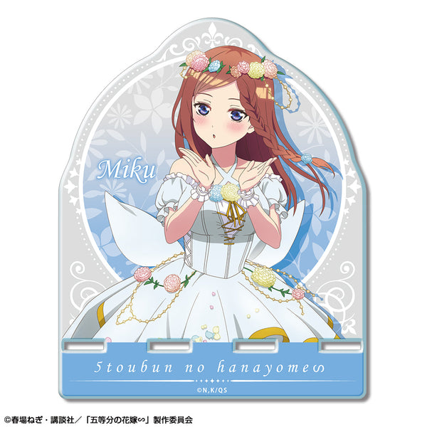 『五等分の花嫁∽』アクリルスマホスタンド デザイン03(中野三玖/花の妖精ver.)【描き下ろし】【202507再販】
