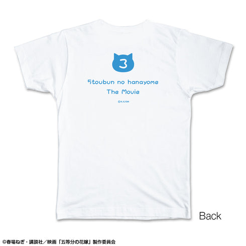 『五等分の花嫁』Tシャツ XLサイズ デザイン03(中野三玖/猫耳メイドver.)【描き下ろし】【202603再販】
