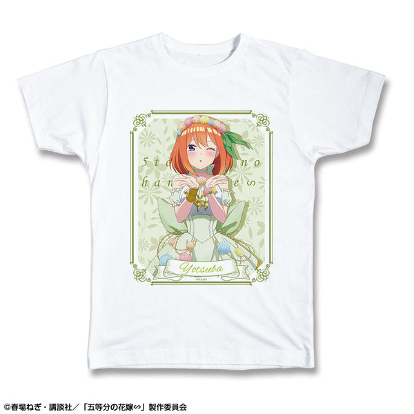 『五等分の花嫁∽』Tシャツ Lサイズ デザイン04(中野四葉/花の妖精ver.)【描き下ろし】【202407再販】