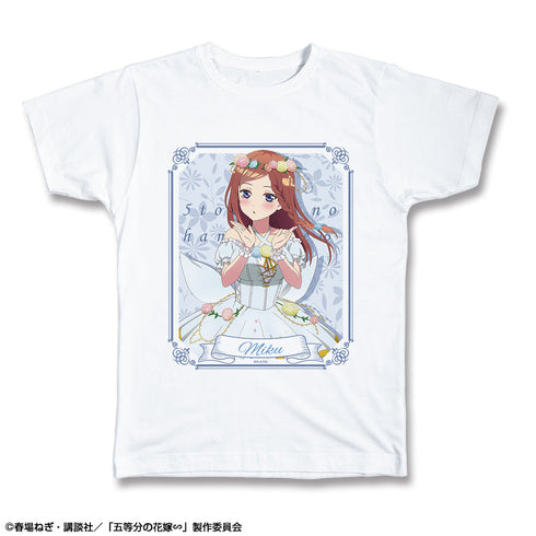 『五等分の花嫁∽』Tシャツ XLサイズ デザイン03(中野三玖/花の妖精ver.)【描き下ろし】【202512再販】