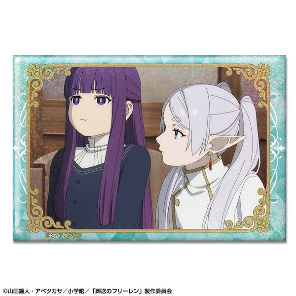 『葬送のフリーレン』ホログラム缶バッジ Ver.2 デザイン28(フリーレン&フェルン)【202512再販】