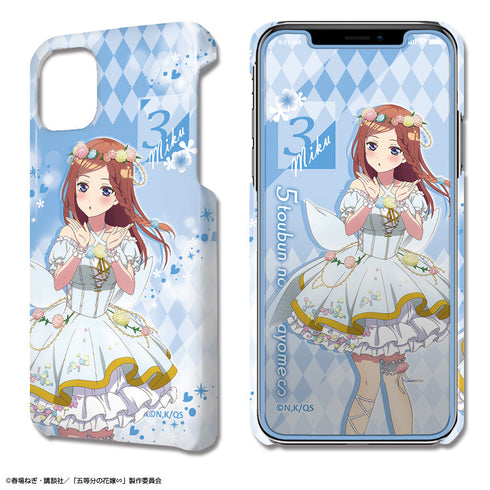 『五等分の花嫁∽』デザジャケット iPhone 11 ケース&保護シート デザイン03(中野三玖/花の妖精ver.)【描き下ろし】【202407再販】