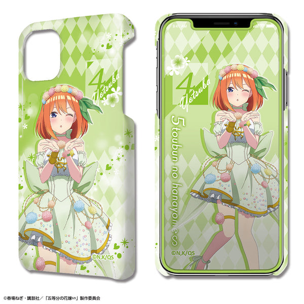 『五等分の花嫁∽』デザジャケット iPhone 12/12 Pro ケース&保護シート デザイン04(中野四葉/花の妖精ver.)【描き下ろし】【202407再販】