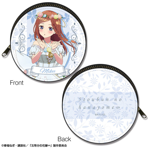 『五等分の花嫁∽』まるっとレザーケース デザイン03(中野三玖/花の妖精ver.)【描き下ろし】【202407再販】