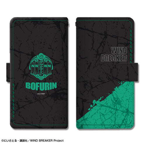 『WIND BREAKER』ブックスタイルスマホケース XMサイズ (モチーフ)【202502再販】