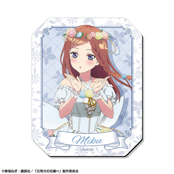 《五等分的新娘∽》磁贴 设计03(中野三玖/花之精灵版)【全新绘制】