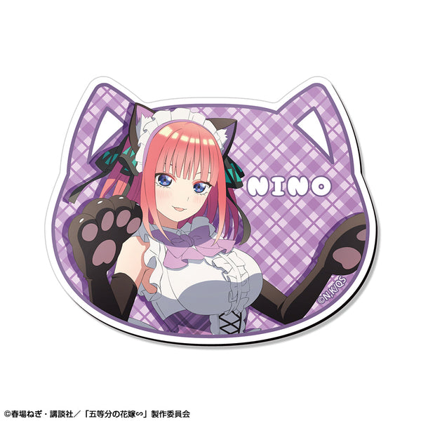 『五等分の花嫁∽』マグネットシート デザイン02(中野二乃/猫耳メイドver.)【描き下ろし】【202512再販】