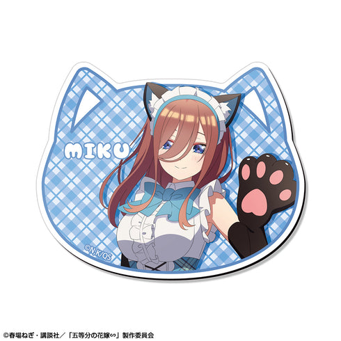 《五等分的新娘∽》磁贴 设计03(中野三玖/猫耳女仆版)【全新绘制】