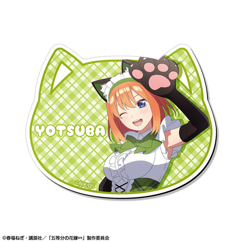 《五等分的新娘∽》磁鐵貼 設計04(中野四葉/貓耳女僕版)【全新繪製】【202407再版】
