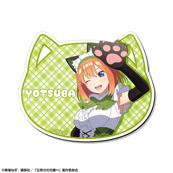 《五等分的新娘∽》磁贴 设计04(中野四叶/猫耳女仆版)【全新绘制】【202407再版】