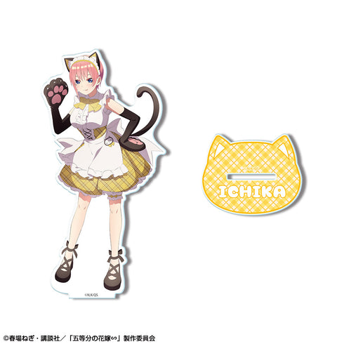 『五等分の花嫁∽』アクリルスタンド デザイン01(中野一花/猫耳メイドver.)【描き下ろし】【202407再販】