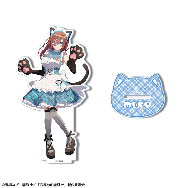 『五等分の花嫁∽』アクリルスタンド デザイン03(中野三玖/猫耳メイドver.)【描き下ろし】【202507再販】