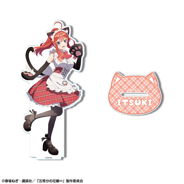 『五等分の花嫁∽』アクリルスタンド デザイン05(中野五月/猫耳メイドver.)【描き下ろし】