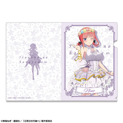 『五等分の花嫁∽』クリアファイル デザイン02(中野二乃/花の妖精ver.)【描き下ろし】【202507再販】