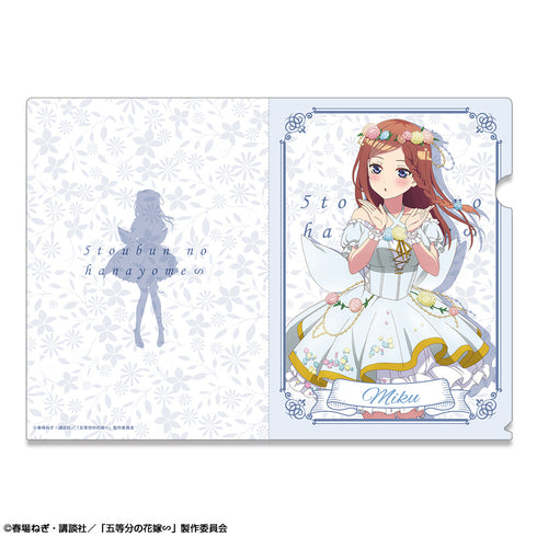 『五等分の花嫁∽』クリアファイル デザイン03(中野三玖/花の妖精ver.)【描き下ろし】【202512再販】