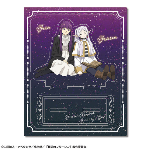 『葬送のフリーレン』木製スタンド Ver.2 デザイン08(フリーレン&フェルン)【202412再販】
