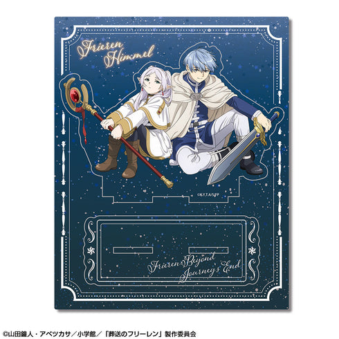 『葬送のフリーレン』木製スタンド Ver.2 デザイン09(フリーレン&ヒンメル)【202410再販】