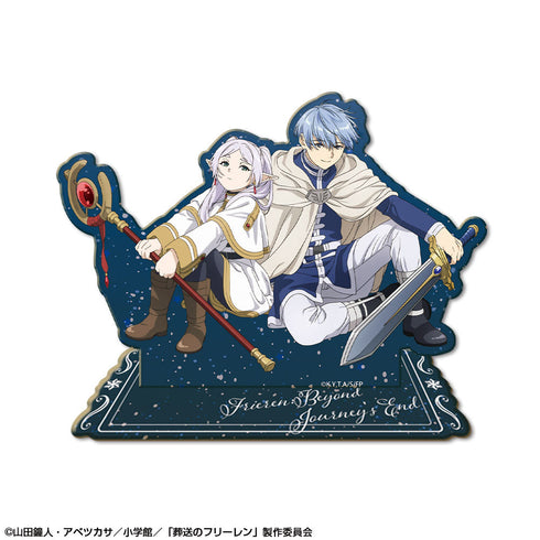 『葬送のフリーレン』木製スタンド Ver.2 デザイン09(フリーレン&ヒンメル)【202412再販】