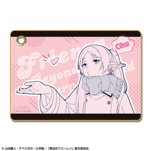 『葬送のフリーレン』レザーパスケース Ver.2 デザイン01(フリーレン/A)【202505再販】