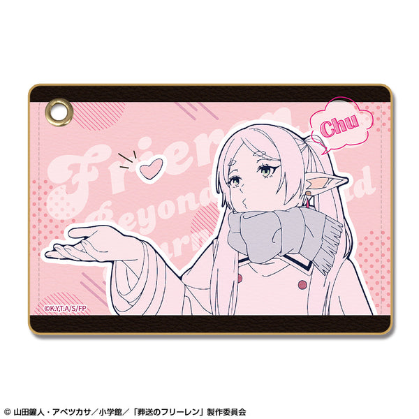 『葬送のフリーレン』レザーパスケース Ver.2 デザイン01(フリーレン/A)【202503再販】