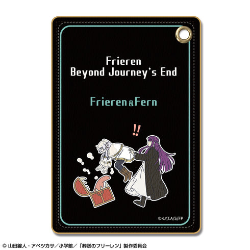 『葬送のフリーレン』レザーパスケース Ver.2 デザイン09(フリーレン&フェルン)【202608再販】