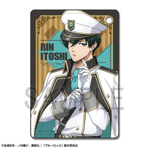 『ブルーロック』レザーパスケース デザイン06(糸師 凛/監獄の調停者ver.)【描き下ろし】【202503再販】