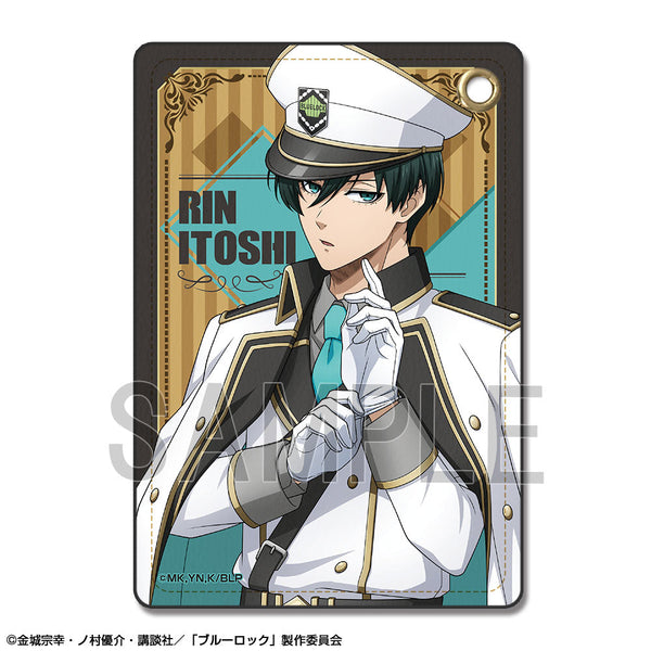 『ブルーロック』レザーパスケース デザイン06(糸師 凛/監獄の調停者ver.)【描き下ろし】【202503再販】