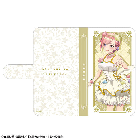 『五等分の花嫁∽』ブックスタイルスマホケース Mサイズ デザイン01(中野一花/花の妖精ver.)【描き下ろし】【202410再販】