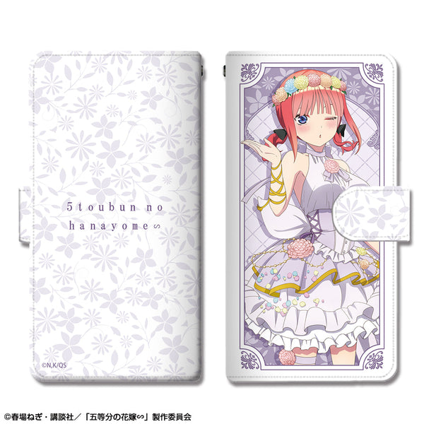 『五等分の花嫁∽』ブックスタイルスマホケース Mサイズ デザイン02(中野二乃/花の妖精ver.)【描き下ろし】【202410再販】