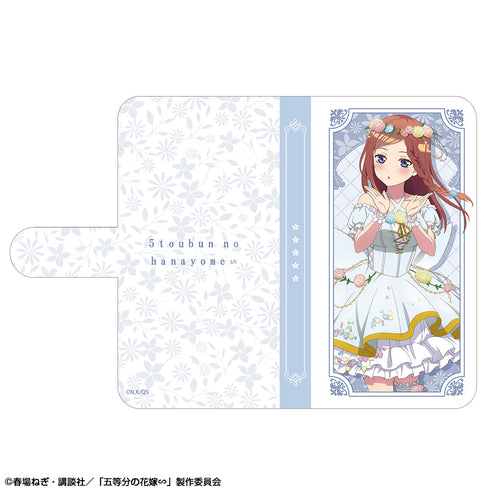 『五等分の花嫁∽』ブックスタイルスマホケース Mサイズ デザイン03(中野三玖/花の妖精ver.)【描き下ろし】【202410再販】
