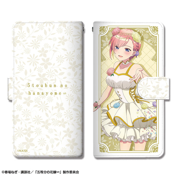 『五等分の花嫁∽』ブックスタイルスマホケース XMサイズ デザイン01(中野一花/花の妖精ver.)【描き下ろし】【202410再販】